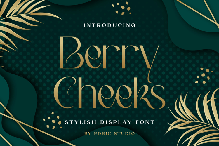 Berry Cheeks Font