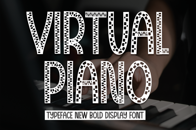 Virtual Piano Font