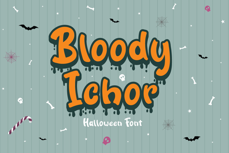 Bloody Ichor Extrude Font