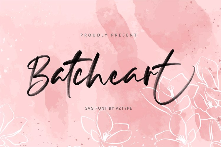 Batcheart Font
