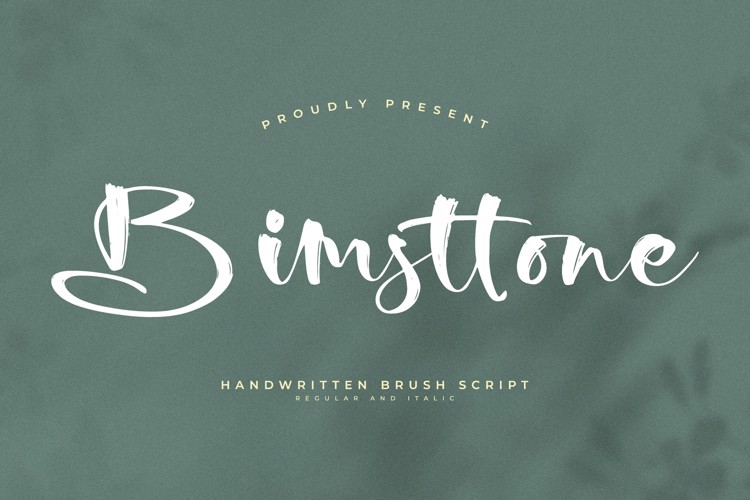 Bimsttone Font