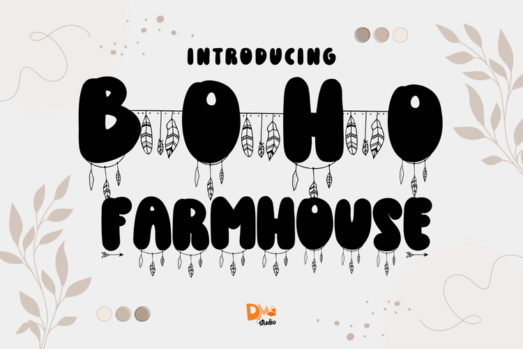 Boho Farmhouse - Font