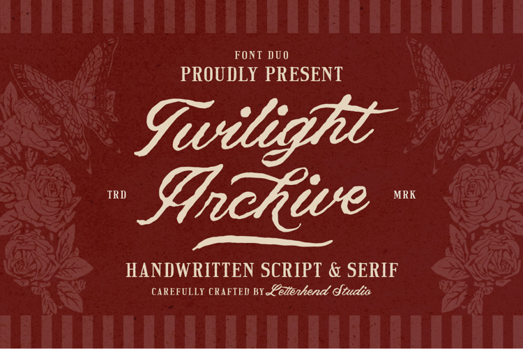 Preview of Twilight Archive Font