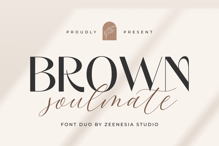 Preview of Brown Soulmate Font