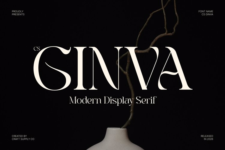 Preview of CS Ginva Font
