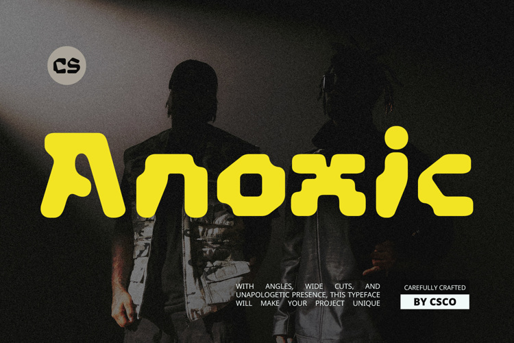 Preview of CS Anoxic Font