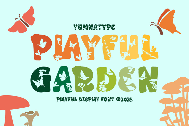 Playful Garden Font