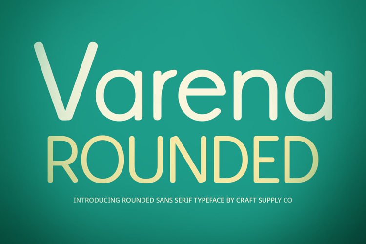 Varena Rounded Font