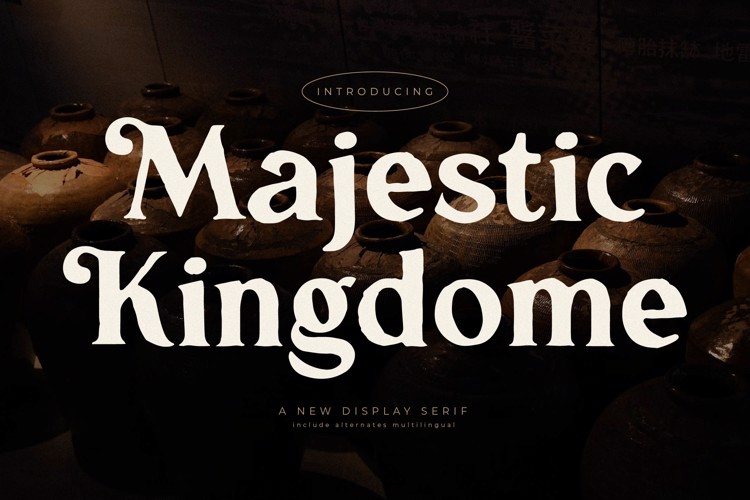 Majestic Kingdome Font