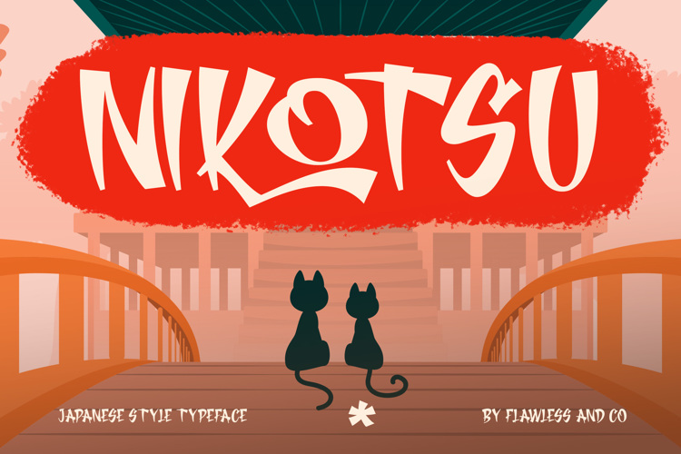 Preview of NIKOTSU Font