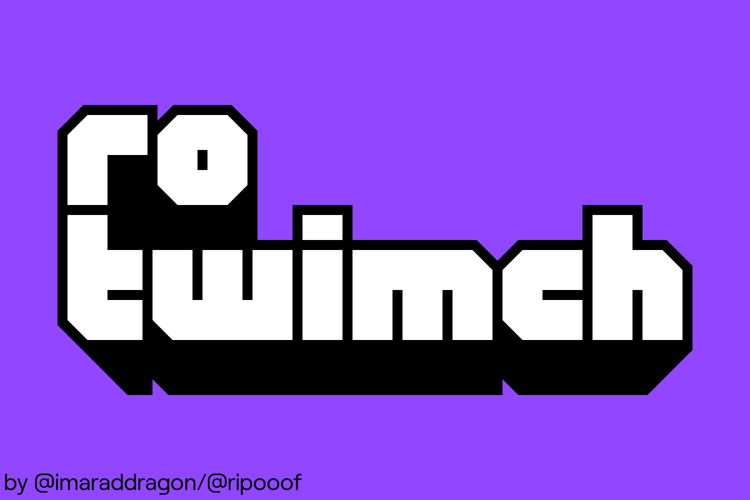 RO twimch (Twitch Logo) Font