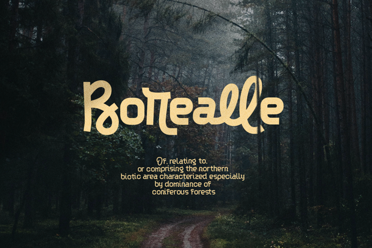 Preview of Manoka Font