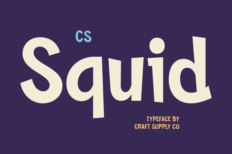 CS Squid Font