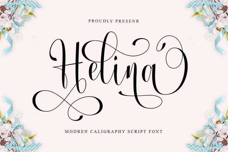 Helina Monogram Font