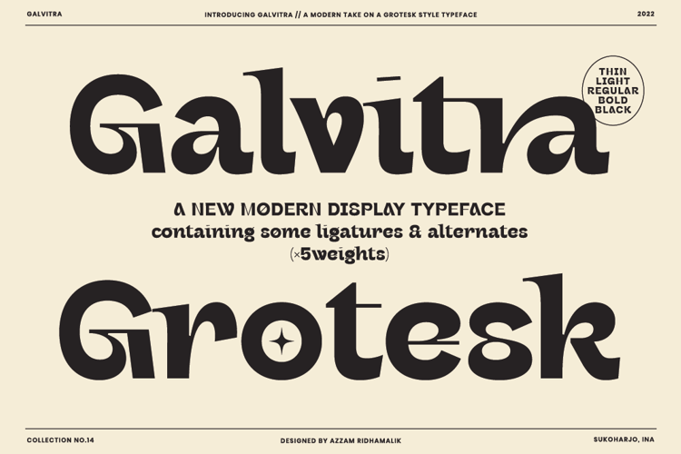 Galvitra Font