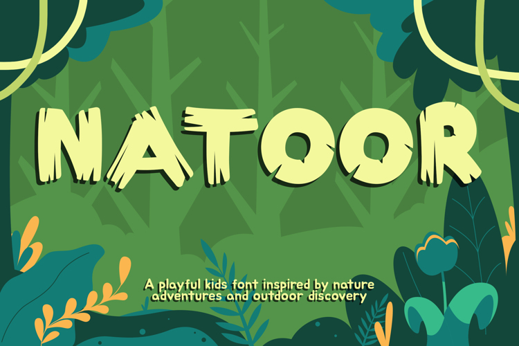 Preview of NATOOR Font