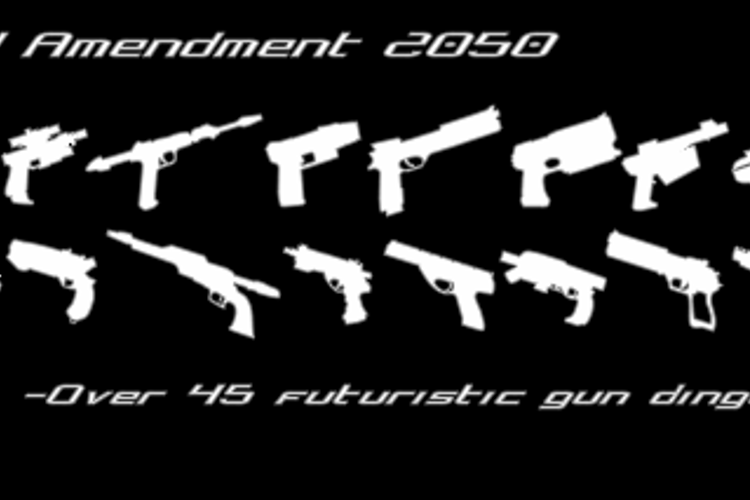 2nd Amendment 2050 Font