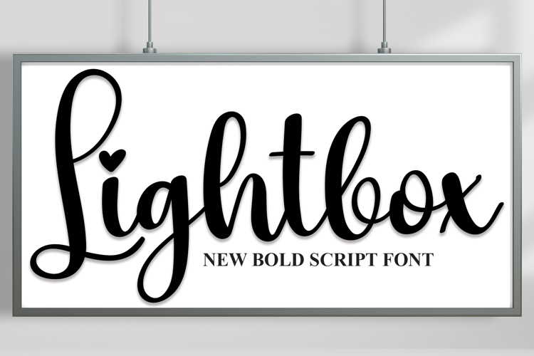 Lightbox Font