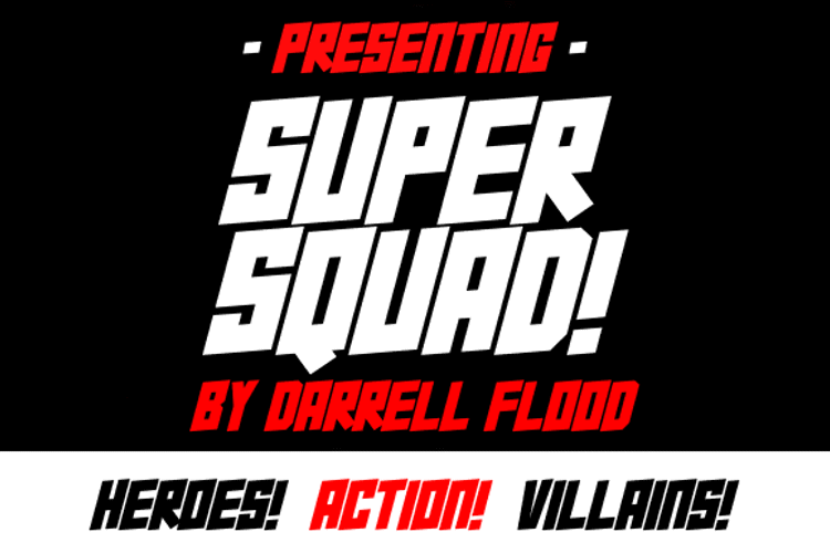Super Squad Font