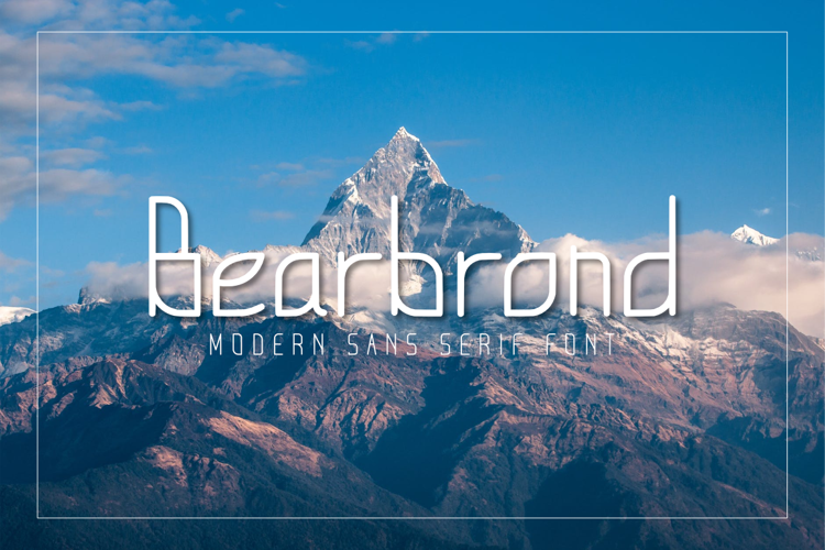 Bearbrond Font