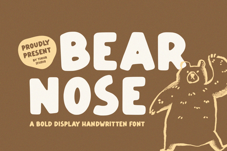 Preview of Bear Nose Font