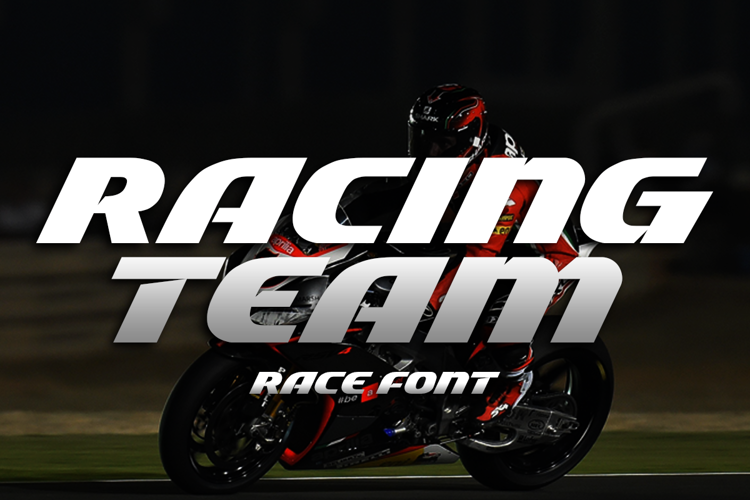 Racing Team Font
