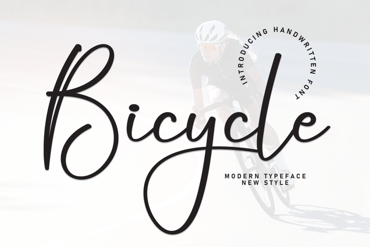 Preview of Bicycle Font