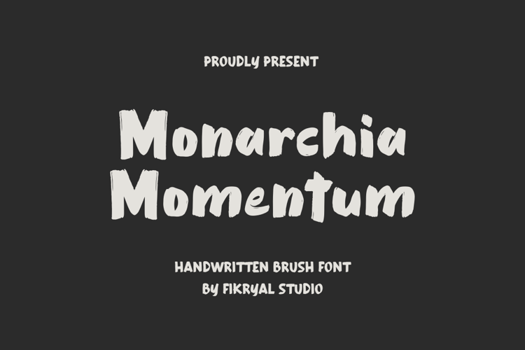 Monarchia Momentum Font