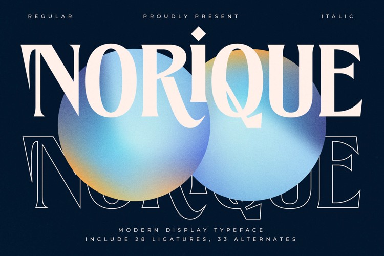 Norique VERSION Font