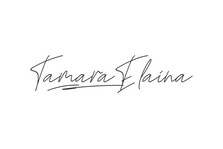 Preview of Tamara Elaina Font