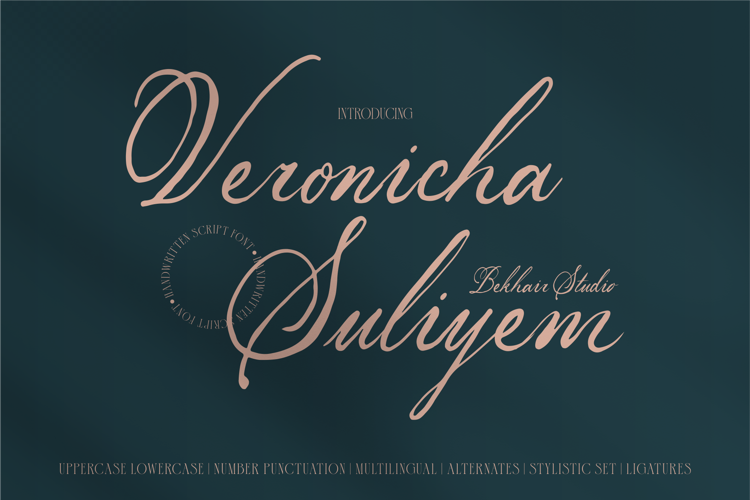 BKR Veronicha Suliyem Font