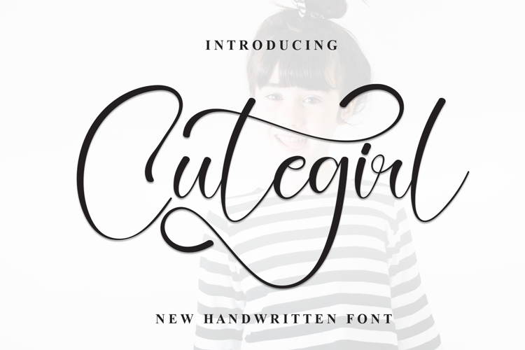 Preview of Cutegirl Font