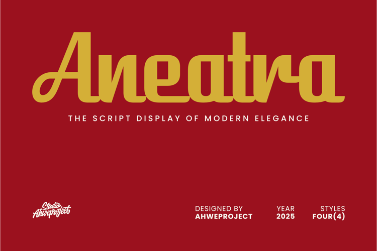 Preview of Aneatra Font