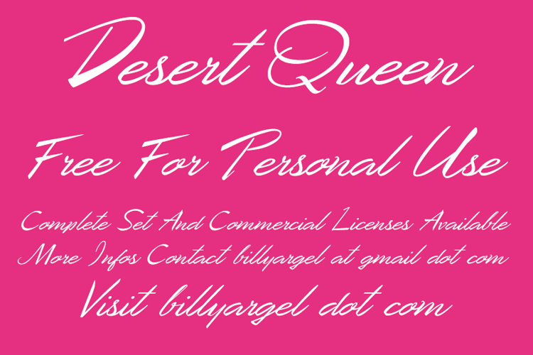 Desert Queen Font