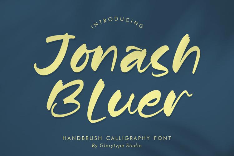 Jonash Bluer Font