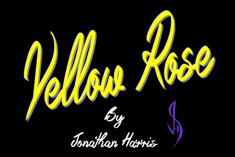 Yellow Rose Font