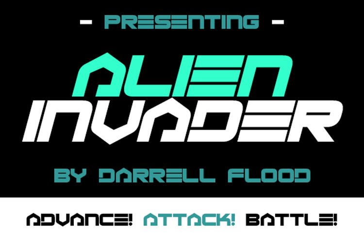 Alien Invader Font