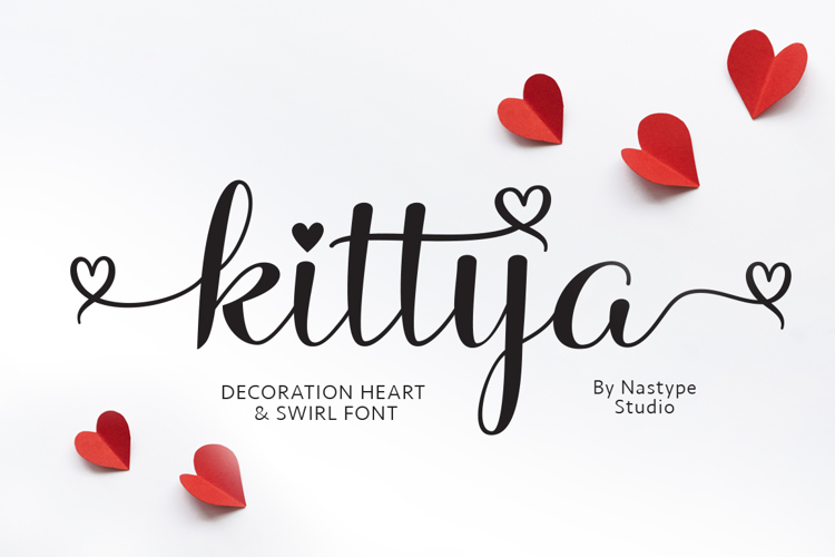 Kittya Script Font