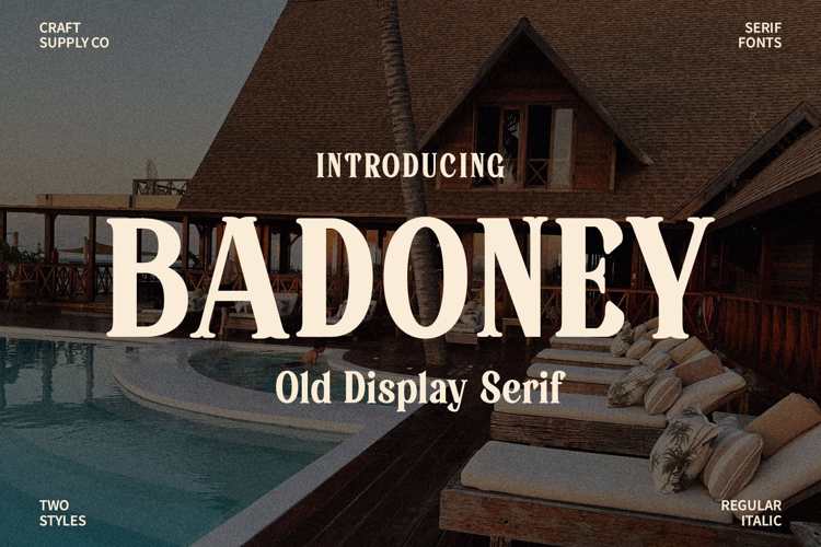 Badoney Font