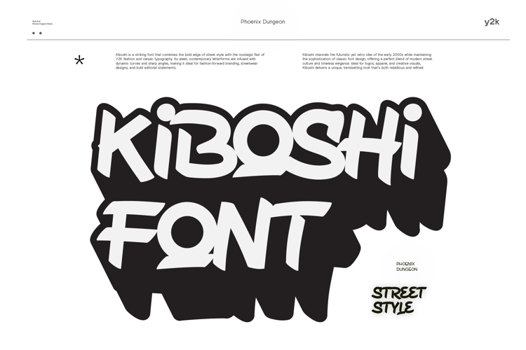 Kiboshi Font