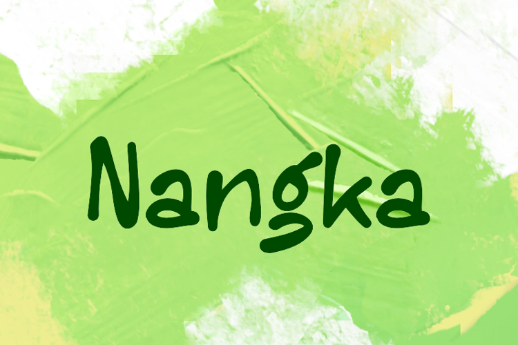 n Nangka Font