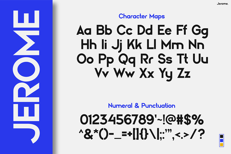 Preview of Jerome Font