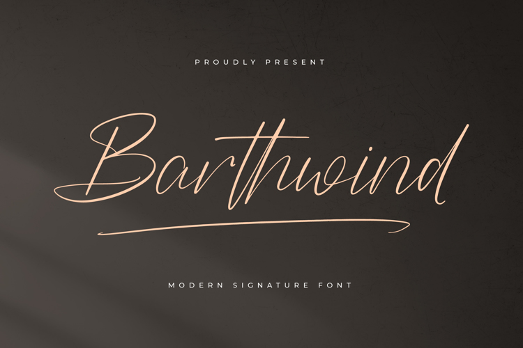 Barthwind Font
