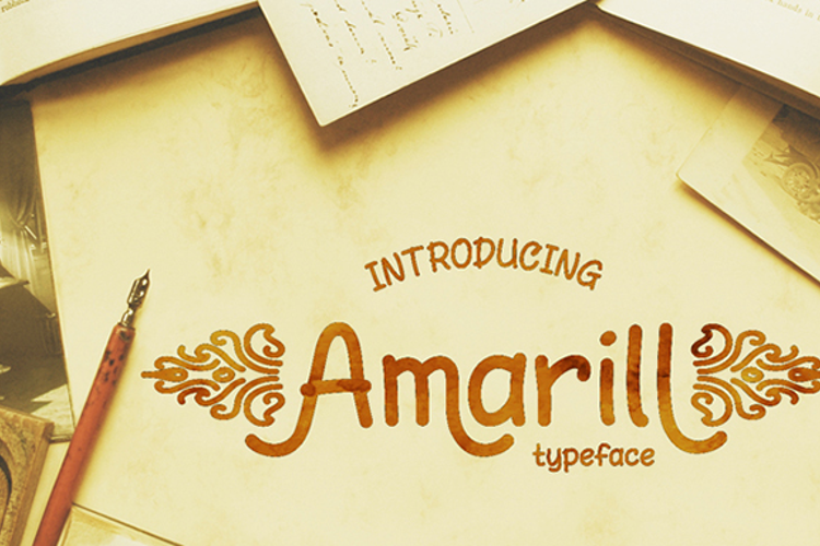 AmarillReg Font