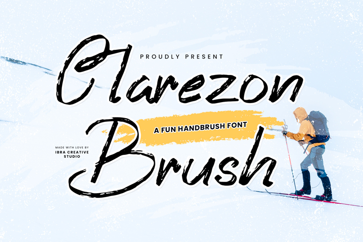 Clarezon Brush Font