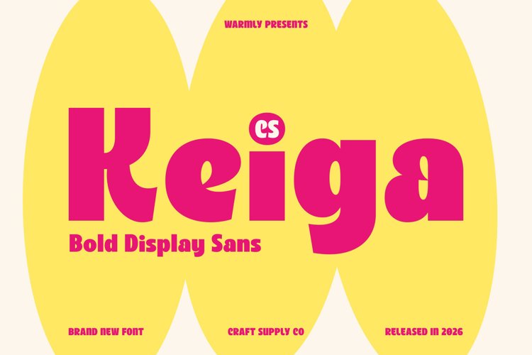 Preview of CS Keiga Font
