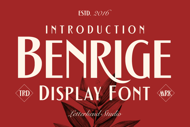 Benrige Font