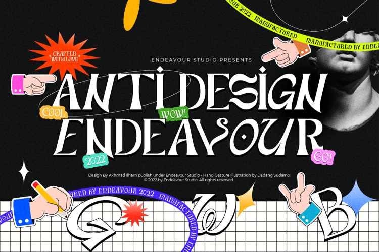 Anti Design Endeavour - Font