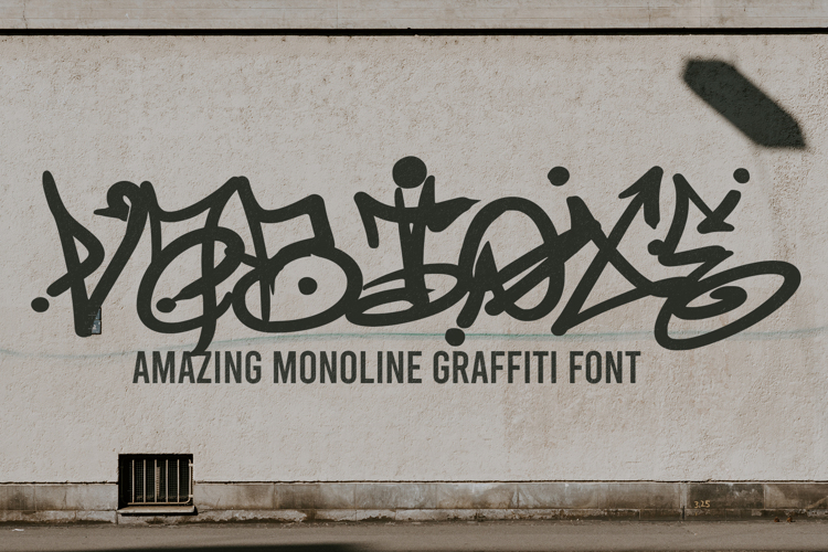 Vabioxe Graffiti Font