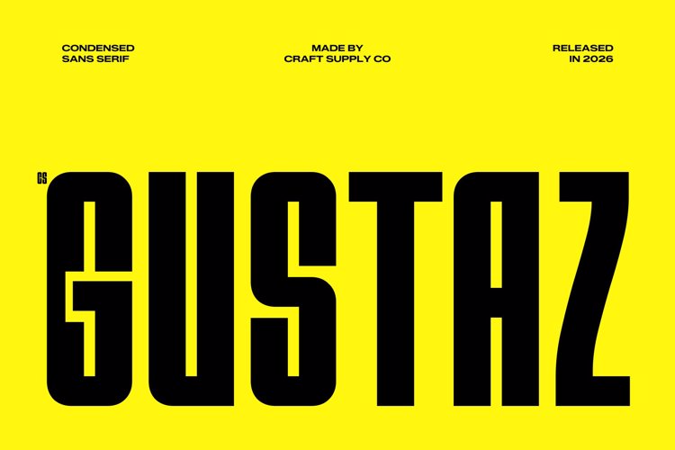 Preview of CS Gustaz Font